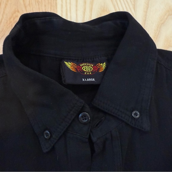 Sturgis Cut Off Button Shirt Men’s XL Black Hills Rally 2019 - Picture 5 of 7